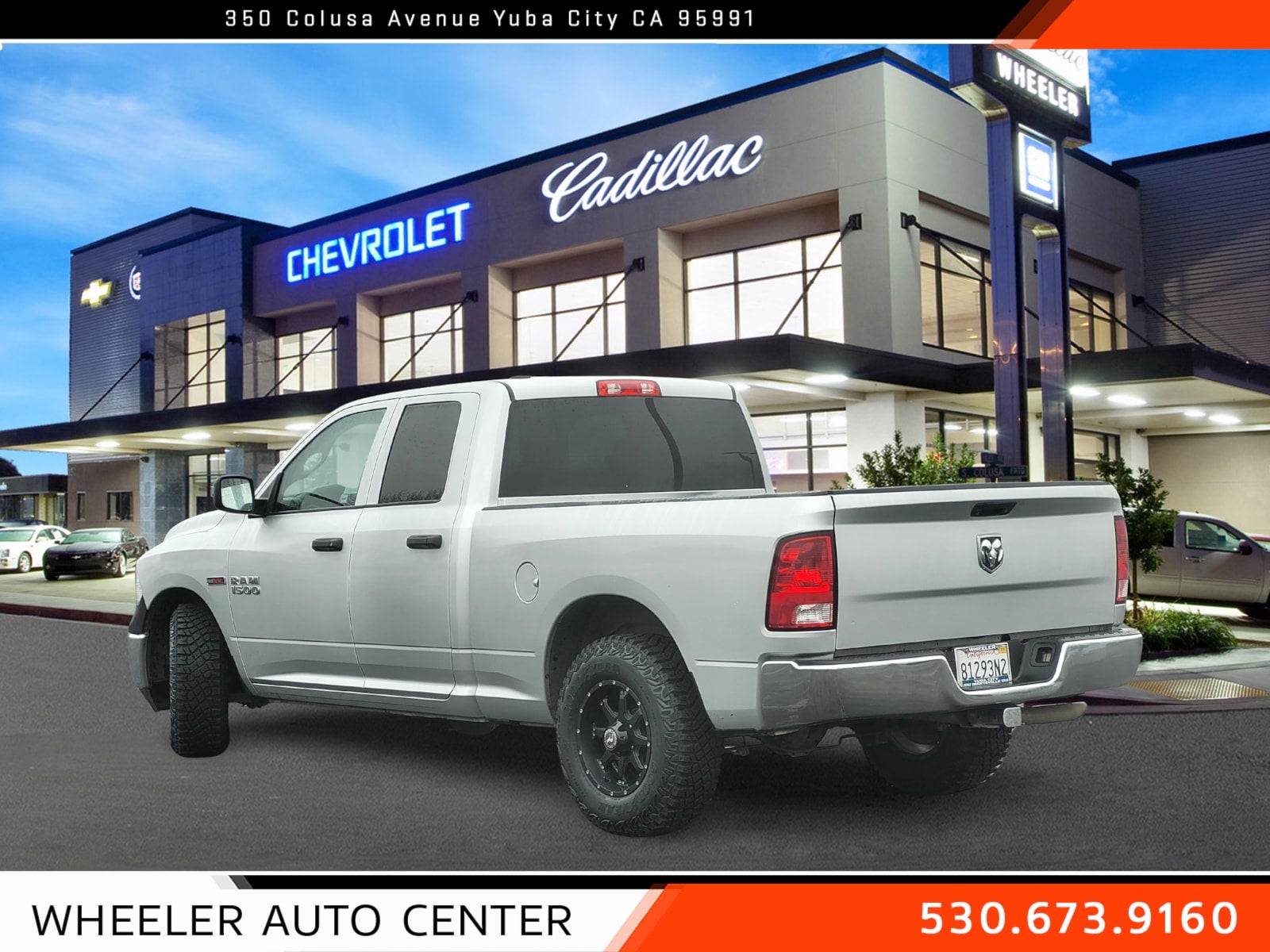 2018 RAM 1500 Tradesman 4x2 Quad Cab 6'4" Box