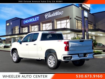 2026 Chevrolet Silverado 1500 Double Cab Standard Box 4-Wheel Drive Custom