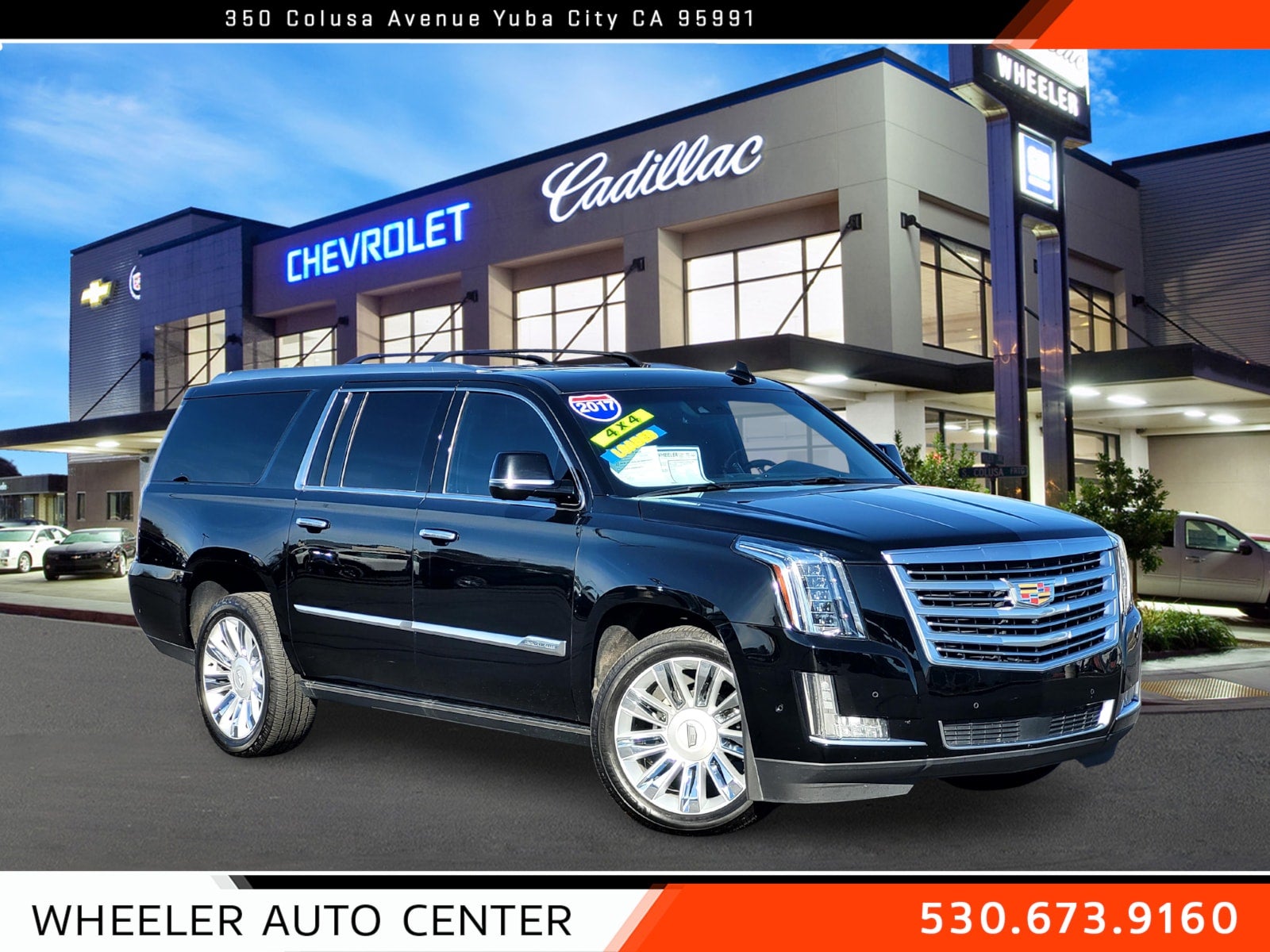 2017 Cadillac Escalade ESV 4WD Platinum