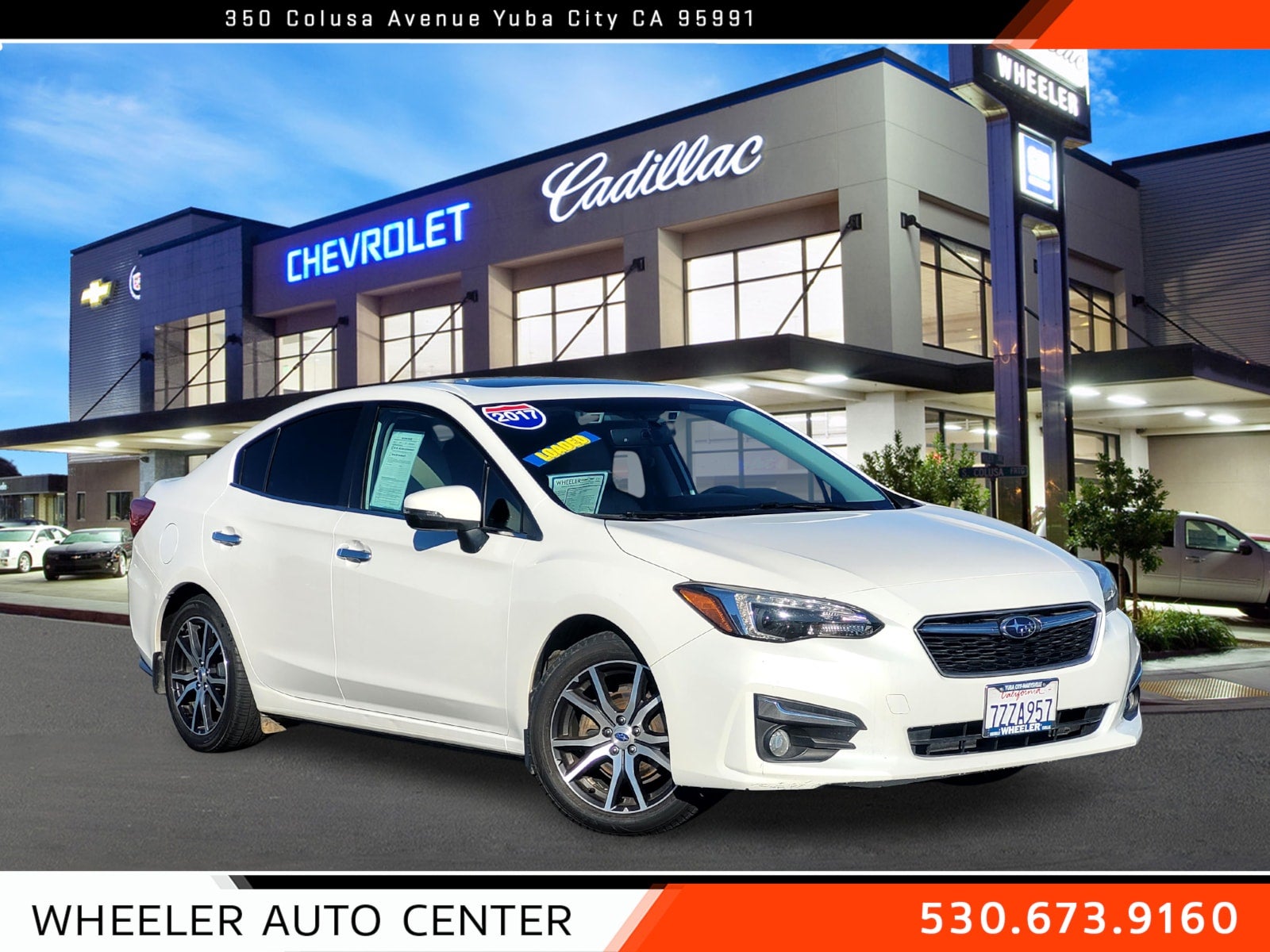 2017 Subaru Impreza 2.0i Limited 4-door CVT