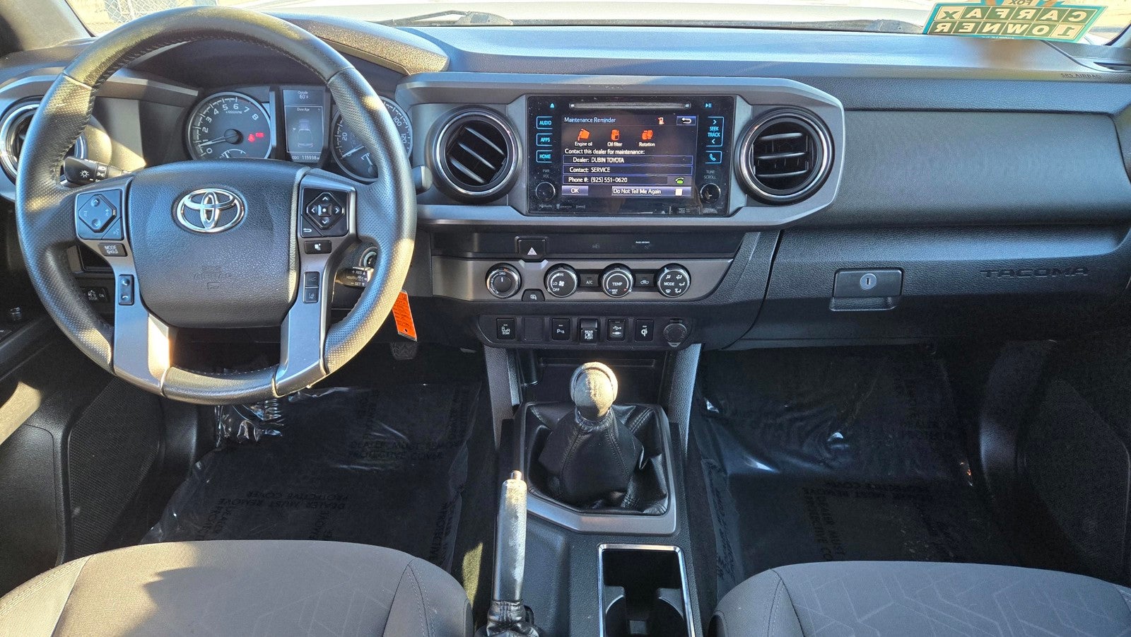 2019 Toyota Tacoma 4WD 4WD TRD Off Road Double Cab 5' Bed V6 MT (Natl)