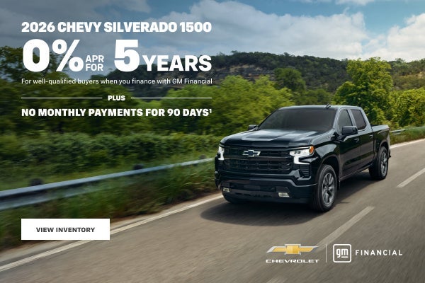 2026 Black Silverado 1500 