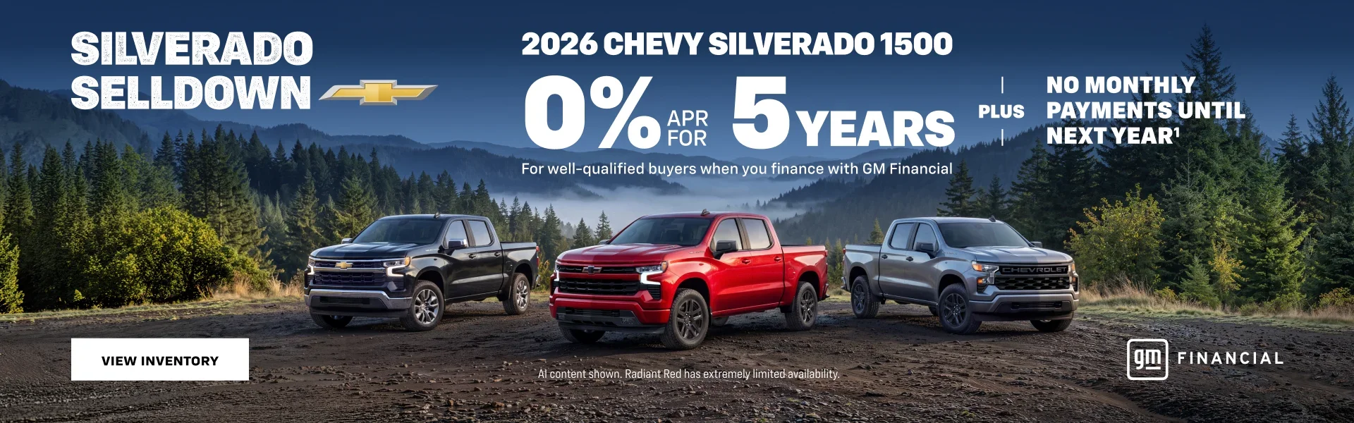 0 % Oct 26 Silverado 1500