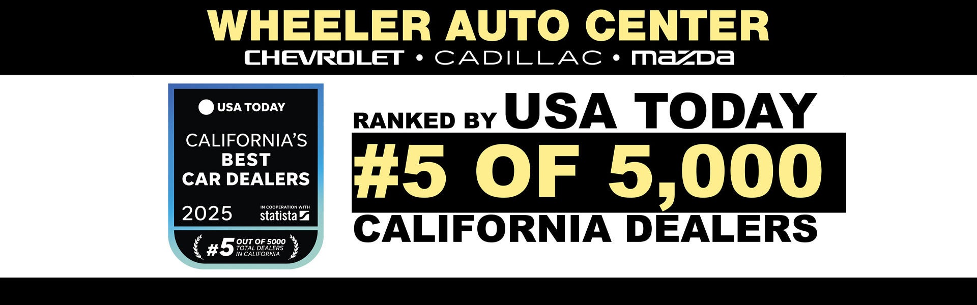 USA Today California' Best Car Dealers 2025