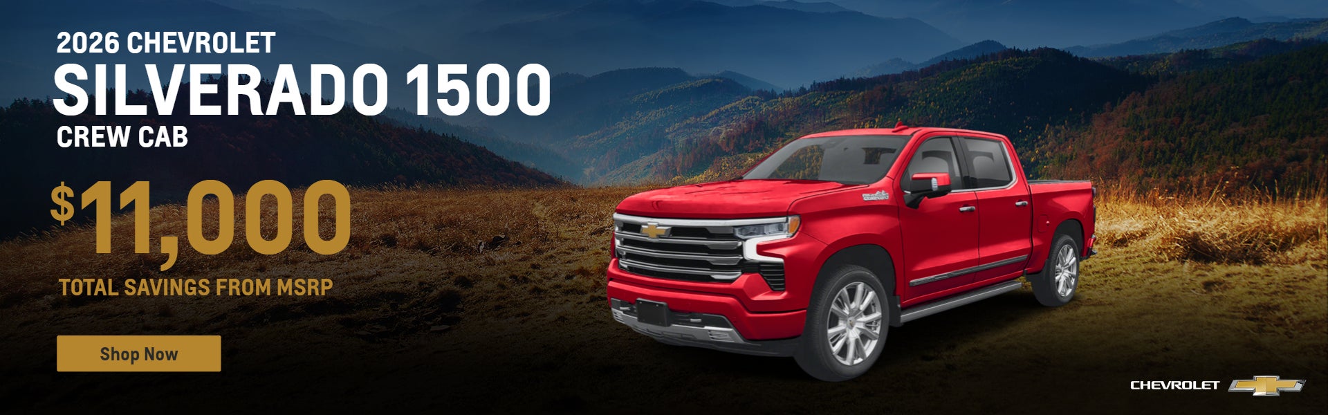 2026 SILVERADO 1500 Crew Cab