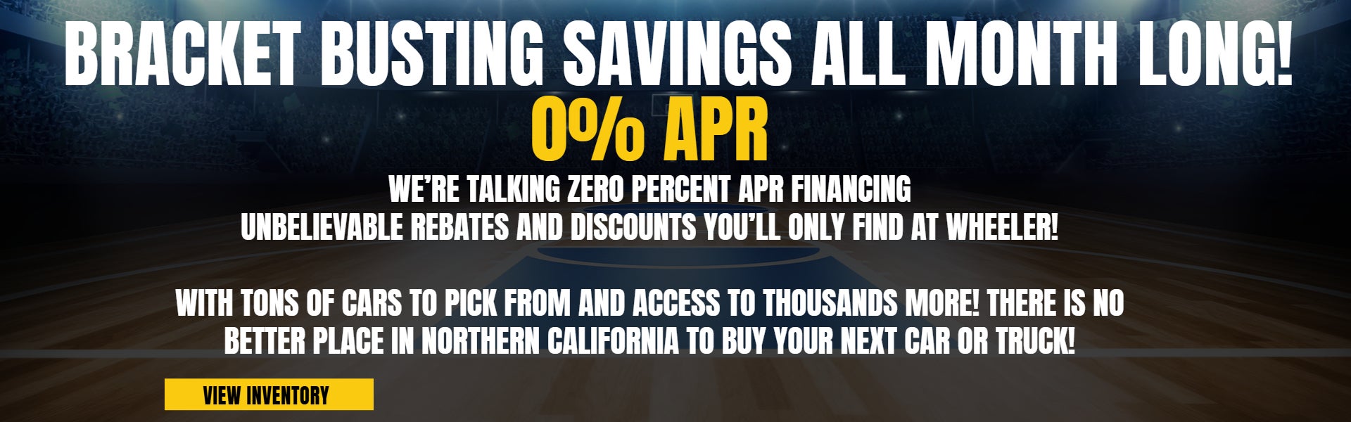 Bracket Busting Savings All Month Long!