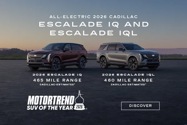 2026 Cadillac Escalade IQ and IQL, MotorTrend SUV of the Yea