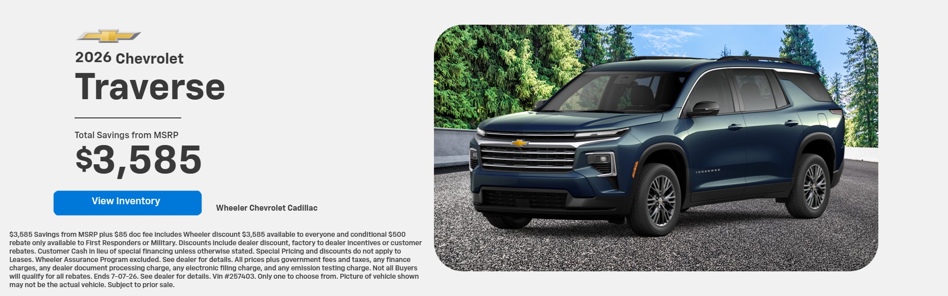 2026 Traverse