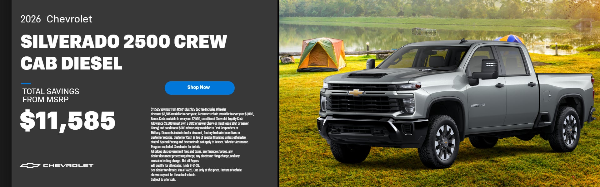 Silverado 2500 Crew cab Diesel savings