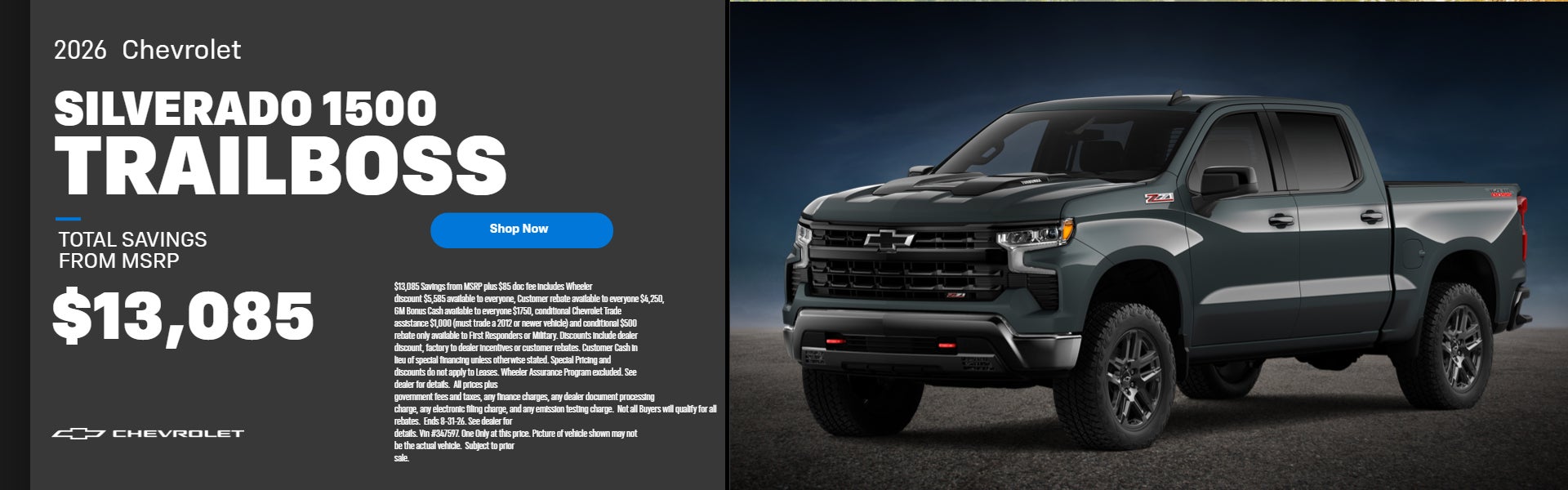 Silverado 1500Crew cab V-8 savings